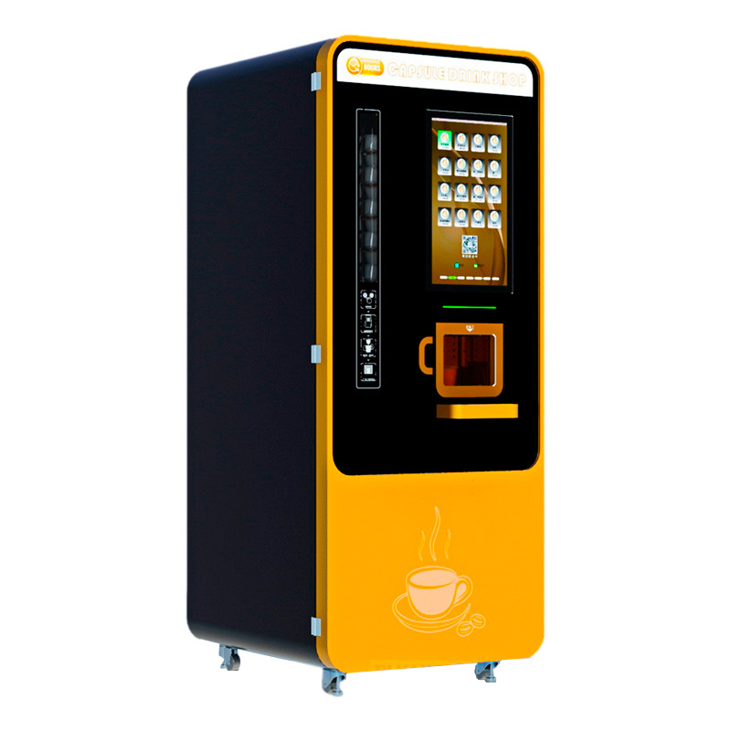 Self-service capsule coffee drink machine vending machine