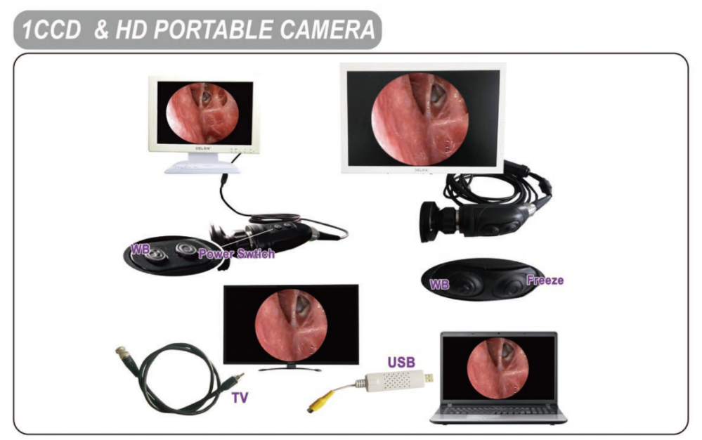 Portable Camera Head