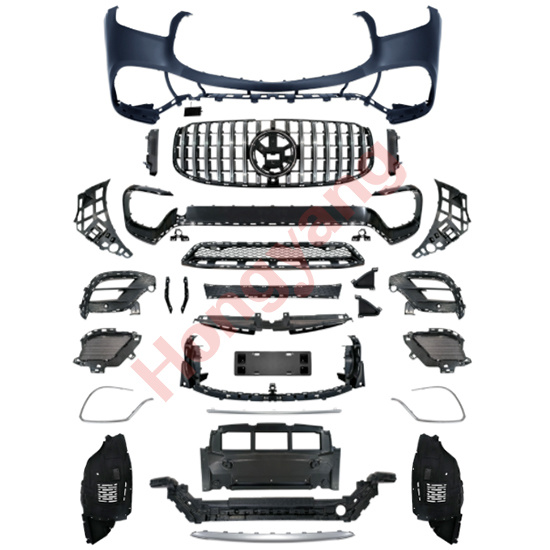 X167-(2020-2024) Upgrade To GLS63-(2020-2024) Front Bumper Assy