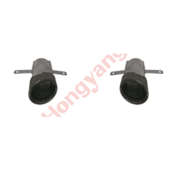 W177-(2019-2024) Upgrade To A35-(2019-2024) Exhaust Pips Glossy Black