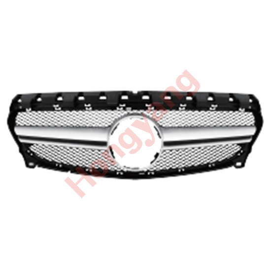 W117-(2013-2019) Upgrade To AMG-(2013-2019) Grille（Silver）