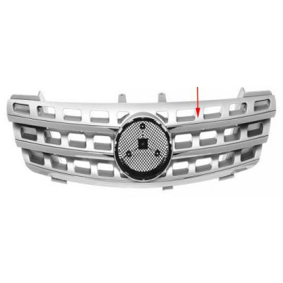 W164 2005-2008 Car Grille AMG Silver