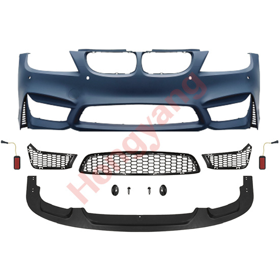 E90-(2009-2012) Upgrade To M4-(2009-2012) Front Bumper Assy（All Mesh Style）