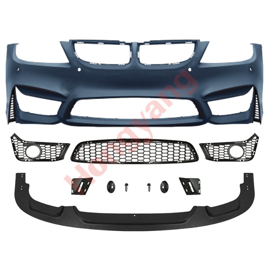 E90-(2005-2008) Upgrade To M4-(2005-2008) Front Bumper Assy（With Fog Lamp Hole Style）