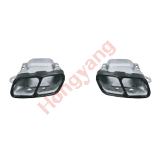 W117-(2013-2019) Upgrade To CLA45-(2013-2019) Exhaust Pips（Glossy Black）