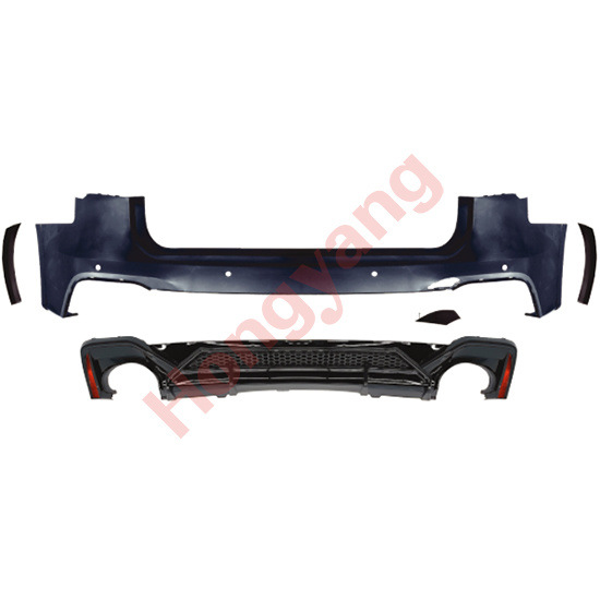 (Allroad)(2019-2024) Upgrade To RS6-(2019-2024) Rear Bumper Assy