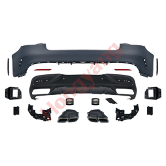 Coupe C292-(2016-2019) Upgrade To GLE Coupe63-(2016-2019) Rear Bumper Assy