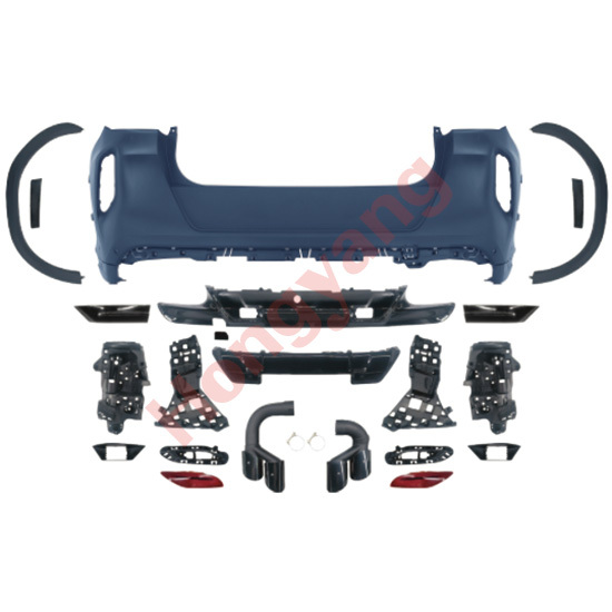 G06-(2020-2024) Upgrade To X6M-(2020-2024) Rear Bumper Assy
