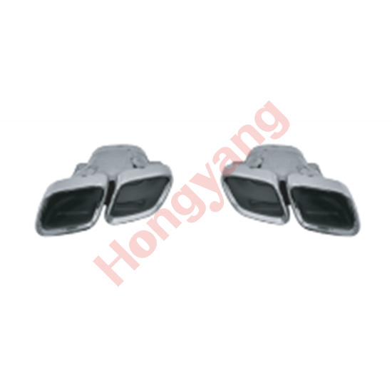 X253-(2020-2022) Upgrade To AMG63-(2020-2022) Exhaust Pipe（Silver）