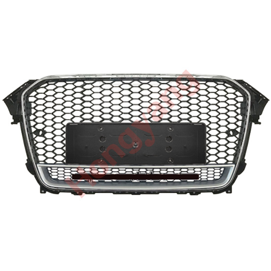 (2013-2016) Upgrade To RS4-(2013-2016) Grille(No Logo Style-Silver)