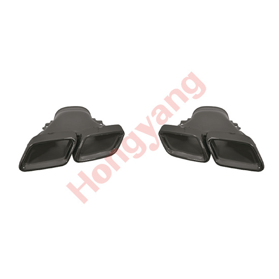 W205-(2015-2018) Upgrade To C63-(2015-2018) Exhaust Pipe（Glossy Black）