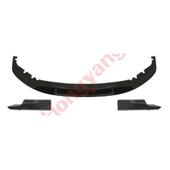 F30/35-(2013-2018) Upgrade To M Tech-(2013-2018) Front Lip（For F30 to MT Front Bumper）（A.Gloss black/B.Carbon Look）