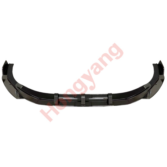 (2021+) Upgrade To RS3-(2021+) ABT-Front Lip-(A.Glossy Black-B.Water Transfer Printing)