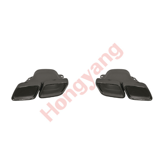W205-(2015-2021) Upgrade To C63-(2015-2021) Exhaust Pipe（Glossy Black）