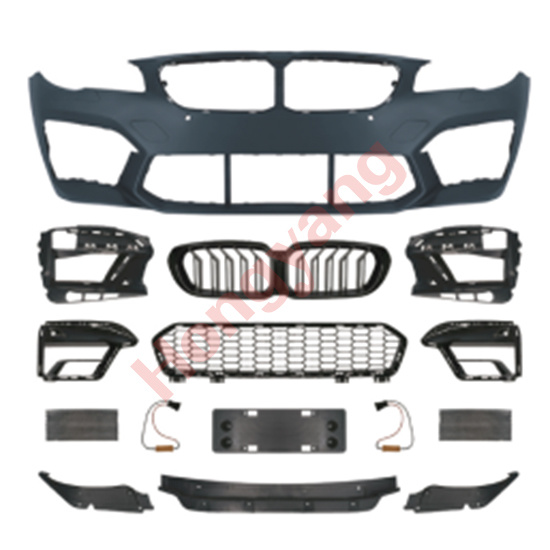 F10/18-(2011-2017)UpgradeTo G30/38 M5-(2021+)Front Bumper Assy