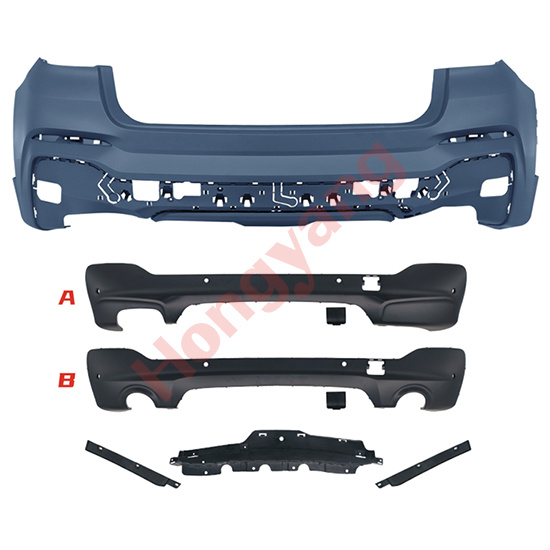F26-(2014-2017) Upgrade To X4 M-Tech(2014-2017) Rear Bumper Assy