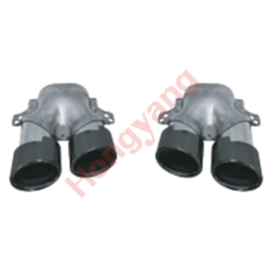 W213-(2021-2023) Upgrade To E53-(2021-2023)  Exhaust Pipe（Glossy Black）