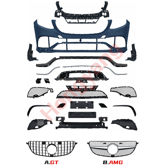 Coupe C292-(2016-2019) Upgrade To GLE Coupe63-(2016-2019) Front Bumper Assy