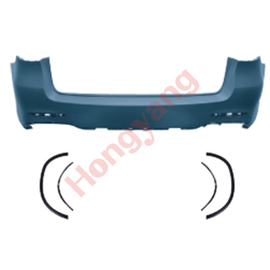 X253-(2020-2022) Upgrade To GLC63-(2020-2022) Rear Bumper Assy