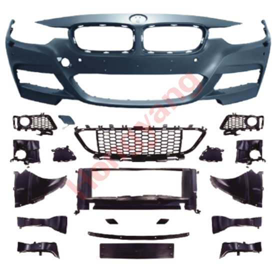 F30/35-(2013-2018) Upgrade To M Tech-(2013-2018) Front Bumper Assy（With fog lamp hole）