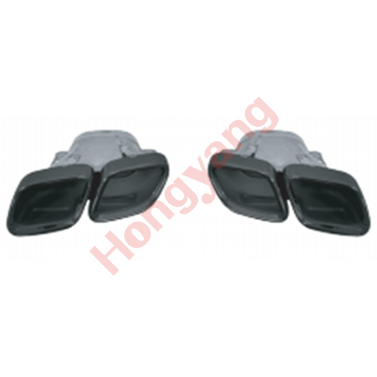 W213-(2021-2023) Upgrade To AMG63-(2021-2023)  Exhaust Pipe（Glossy Black）