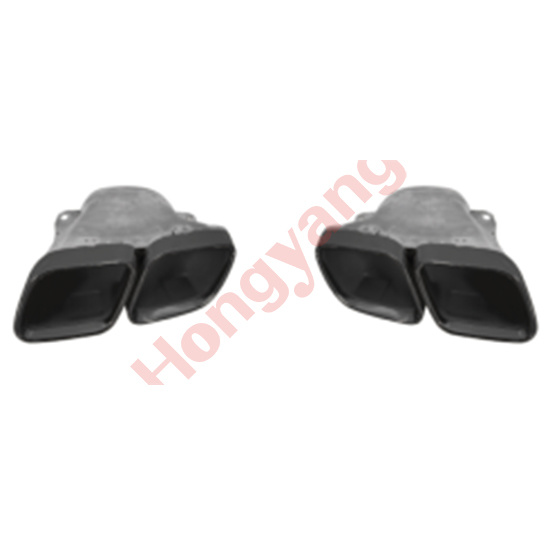 W167-(2020-2024) Upgrade To GLE63-(2020-2024) Exhaust Pipe（Glossy Black）