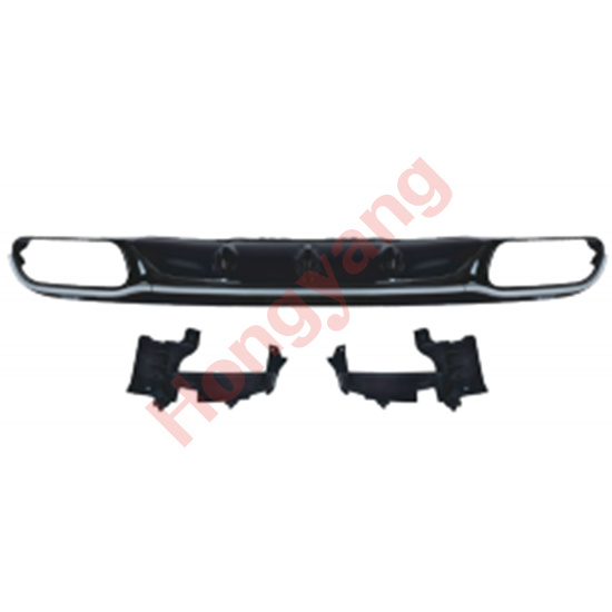 W213-(2021-2023) Upgrade To AMG63-(2021-2023) Rear Diffuser (Classic)（Silver）
