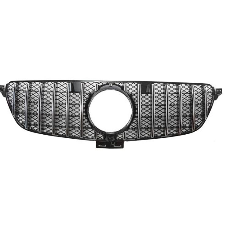 W166 2016-2019 GTR Car Grille  Silver