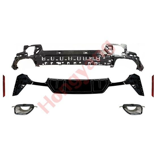 G20/28-(2023+) Upgrade To 340D-M Tech-(2023+) Rear Diffuser With Exhaust Pipe