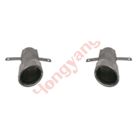 W177-(2019-2024) Upgrade To A35-(2019-2024) Exhaust Pips Silver