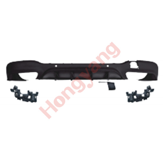 X253-(2016-2019) Upgrade To GLC63-(2016-2019) Rear Diffuser（Silver）