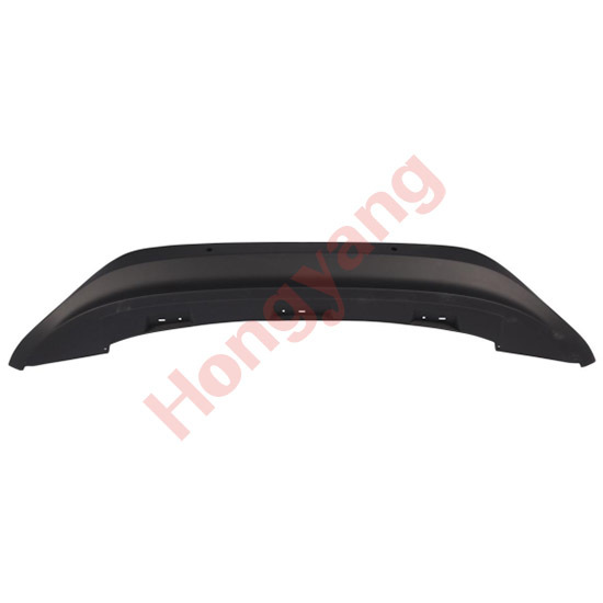 Rear bumper spoiler