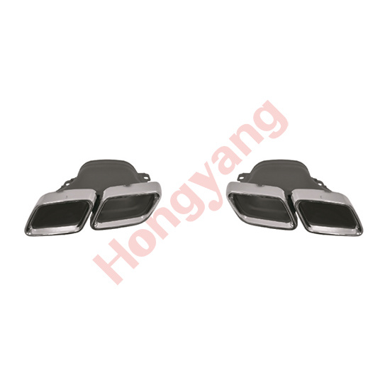 W205-(2015-2021) Upgrade To C63-(2015-2021) Exhaust Pipe（Silver）