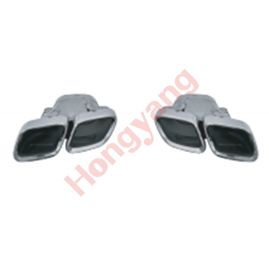 C253-(2020-2022) Upgrade To AMG63-(2020-2022) Exhaust Pipe （Silver）