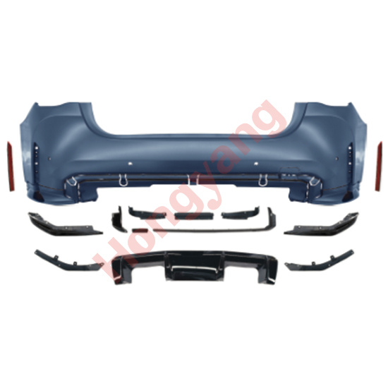 G22/23-(2020-2023) Upgrade To M4-(2020-2023) Rear Bumper Assy（4 Doors）