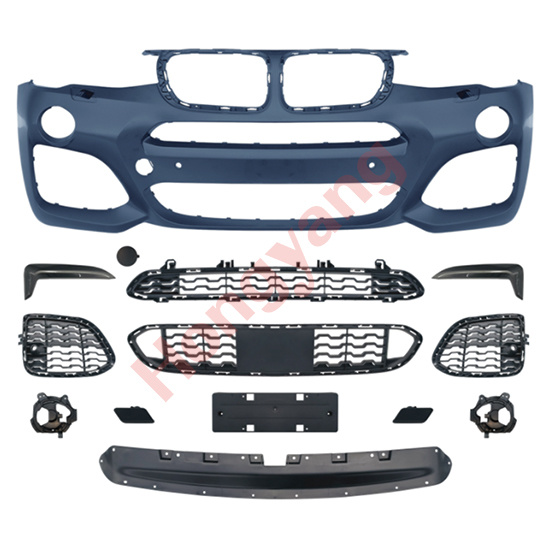 F26-(2014-2017) Upgrade To X4 M-Tech(2014-2017) Front Bumper Assy