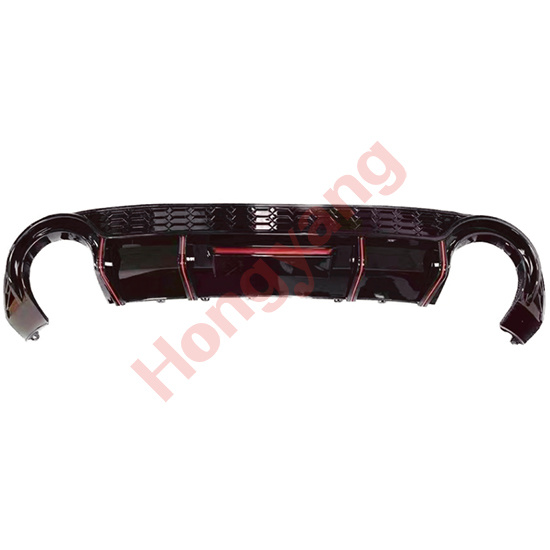 (2021+) Upgrade To RS3-(2021+) Rear Diffuser(Use For Sedan Car-With Lamp)