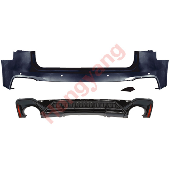 (Avant)(2019-2024) Upgrade To RS6-ABT(2019-2024) Rear Bumper Assy