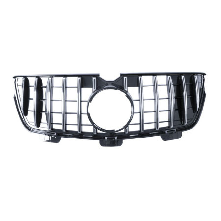 X164 2 lines 2010-2012 Car Grille GTR Silver