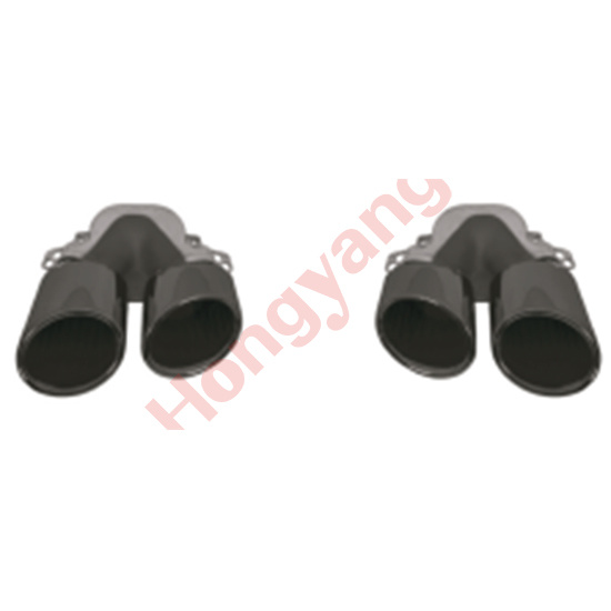 W177-(2019-2024) Upgrade To A45-(2019-2024) Exhaust Pips Glossy Black