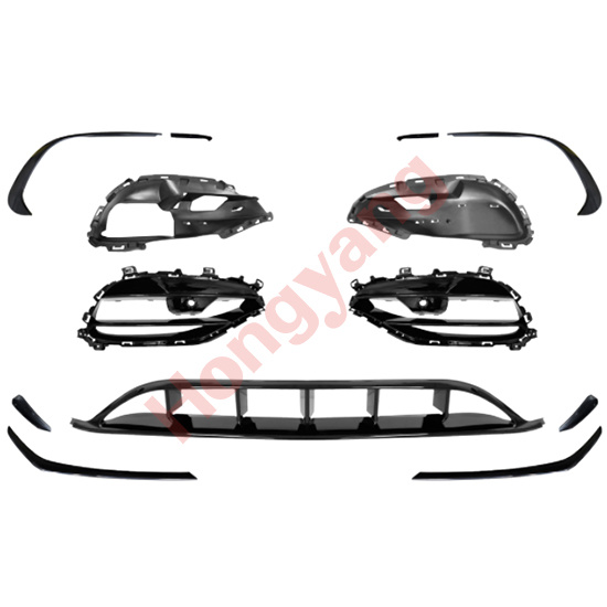 W176-(2016-2018) Upgrade To A45-(2016-2018)  Front Bumper Ain Vents（Use For Sport Car）