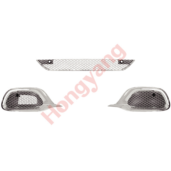 W223-(2021+) Upgrade To S680-(2021+) Middle Rim And Fog Lamp Case（Silver）