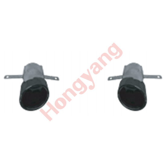 W118-(2020-2024) Upgrade To CLA35-(2020-2024) Exhaust Pips（Glossy Black）