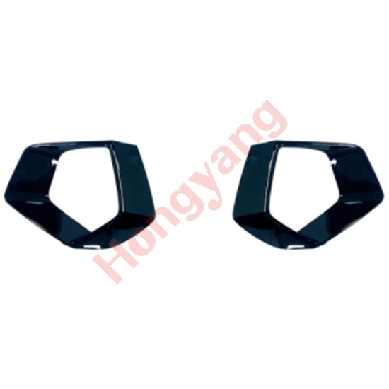 (2021+) Upgrade To Elegant Edition Fog Lamp Frame Patch (2021+)(Glossy Black)