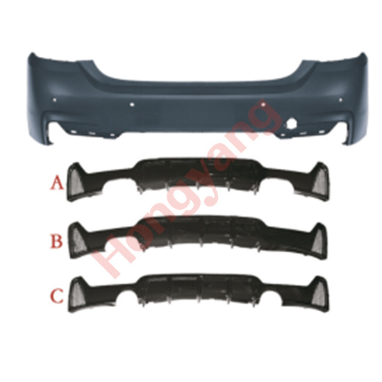 F32/33/36-(2014-2019) Upgrade To M Tech-(2014-2019) Rear Bumper Assy