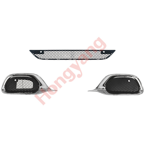 W223-(2021+) Upgrade To S680-(2021+) Middle Rim And Fog Lamp Case（Black）