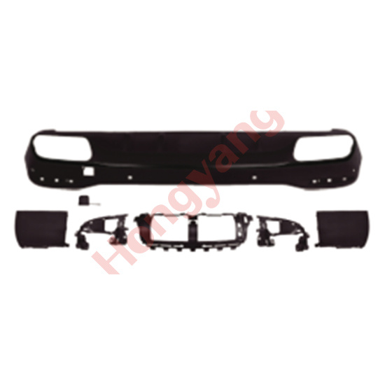 X167-(2020-2024) Upgrade To GLS63-(2020-2024) Rear Diffuser（Black）
