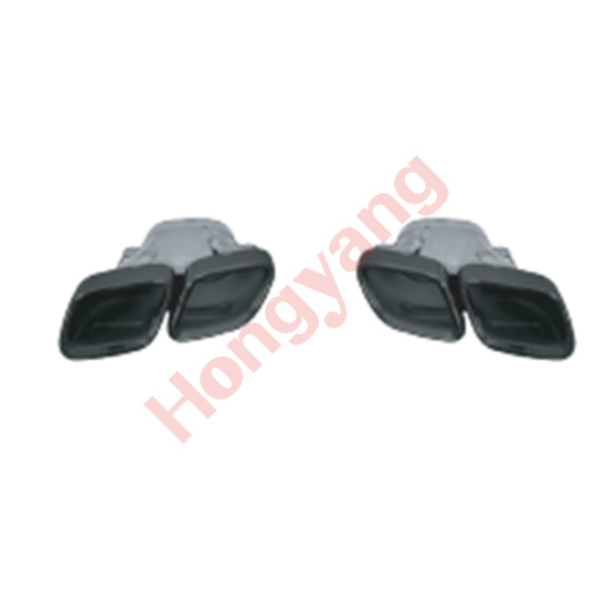 X253-(2020-2022) Upgrade To AMG63-(2020-2022) Exhaust Pipe（Glossy Black）