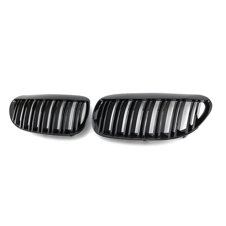 E63 2006-2010 Double Slat Gloss Black