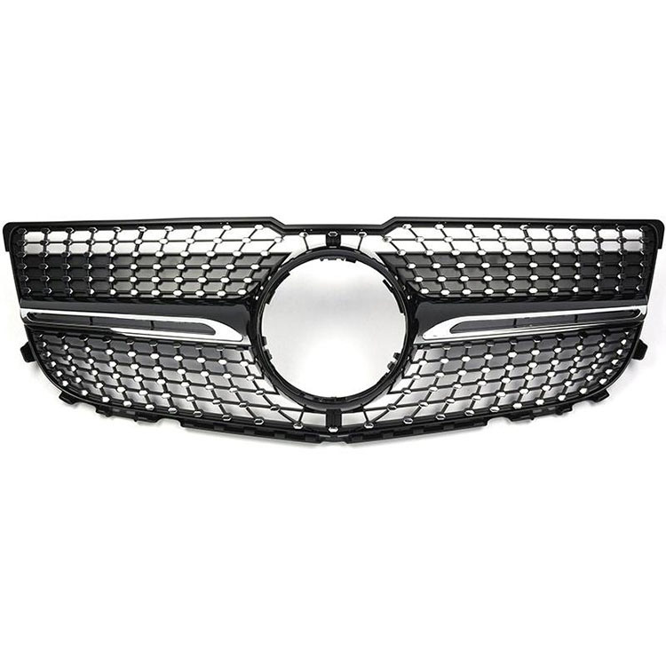 X204 2013-2015 Car Grille Diamond Black